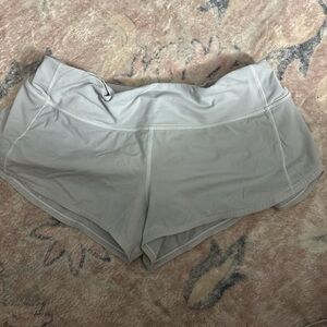 Off white lululemon speed up shorts
